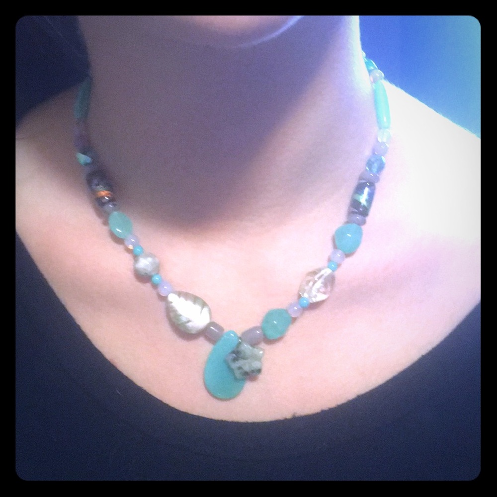 3 for$20 Unique, turquoise necklace